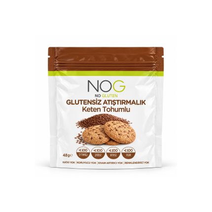 NoG Glutensiz Keten Tohumlu Atıştırmalık 48 gr.